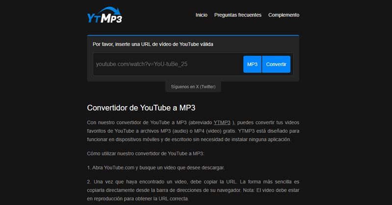 convertidor ytmp3