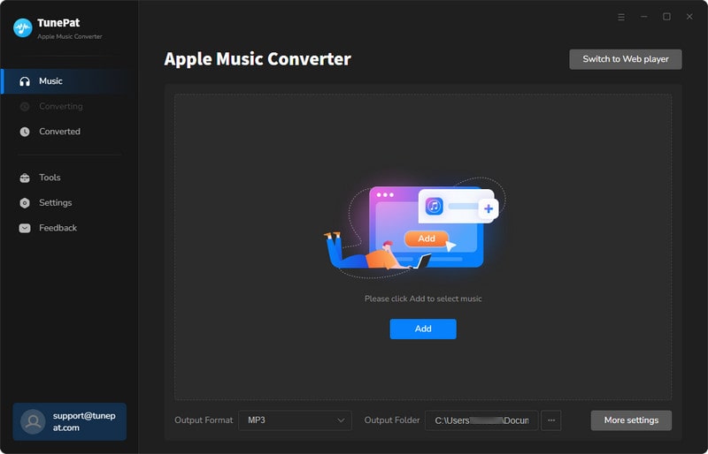 Add Apple Music to TunePat