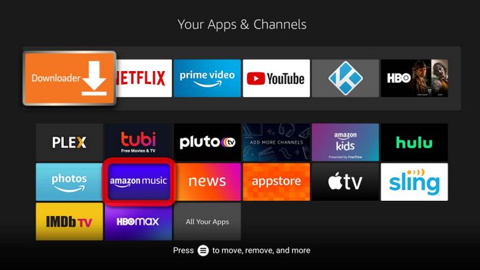 amazon music on smart tv
