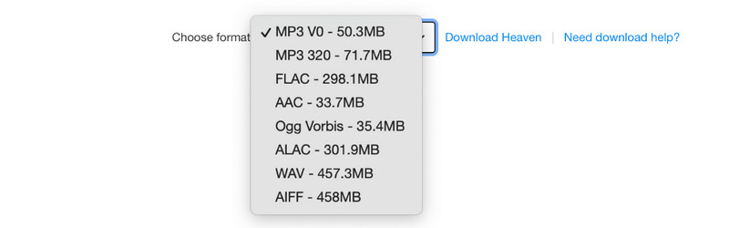 bandcamp wav download official
