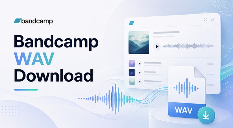 download bandcamp to wav