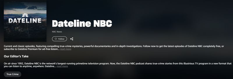 Dateline NBC Podcast