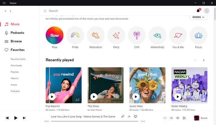 deezer desktop app