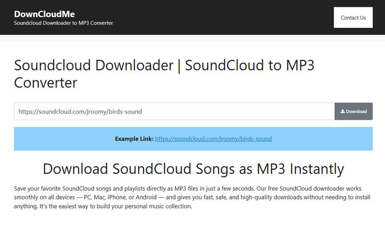 Download SoundCloud Playlist