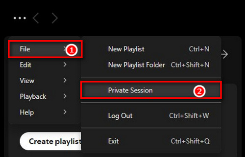 enable private session