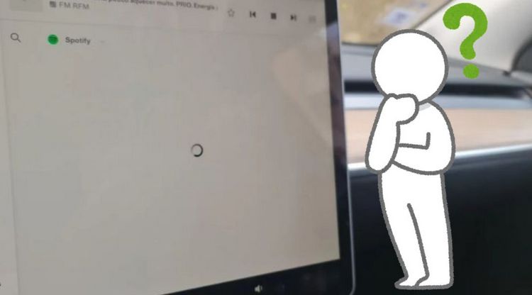 fix Tesla Spotify