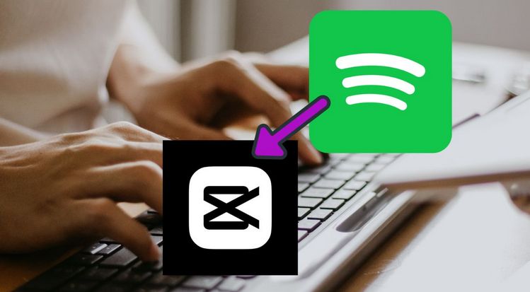 import Spotify Music to capcut