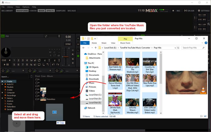 import youtube music to mixxx