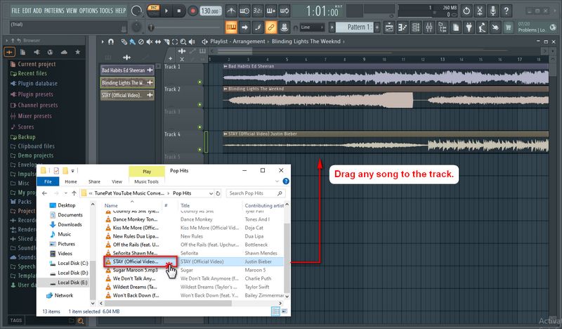 mix YouTube songs on FL Studio