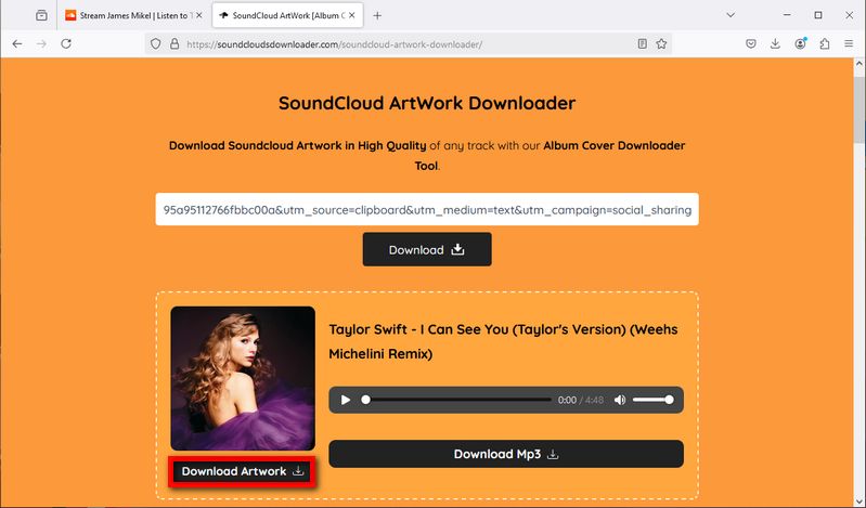 SoundCloud ArtWork Downloader