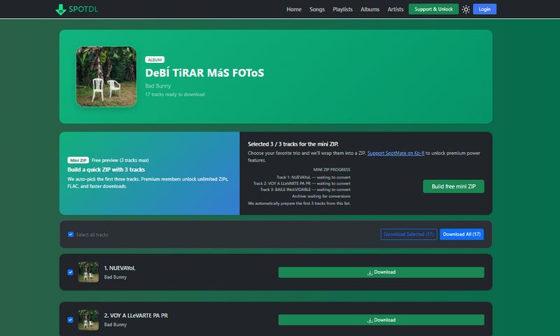 spotdl Spotify album download