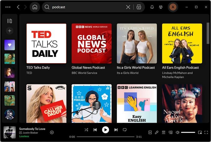 spotify podcasts