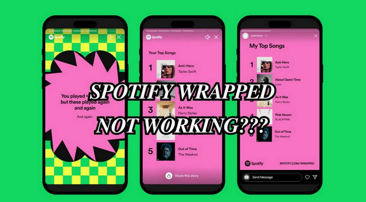 spotify wrapped not working