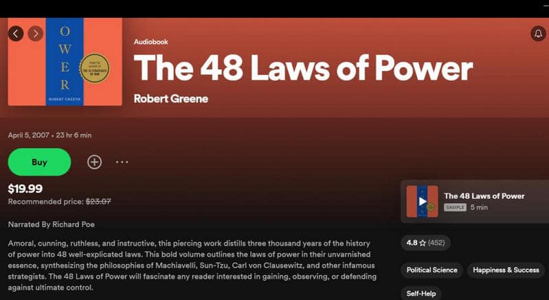 the 48 laws of power