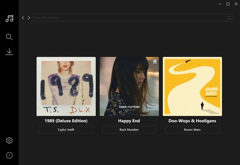 download tidal music via tidal GUI