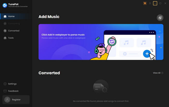 tunepat youtube music converter