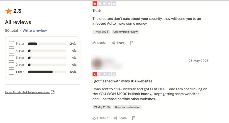y2mate review on trustpilot
