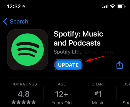 Update Your Spotify