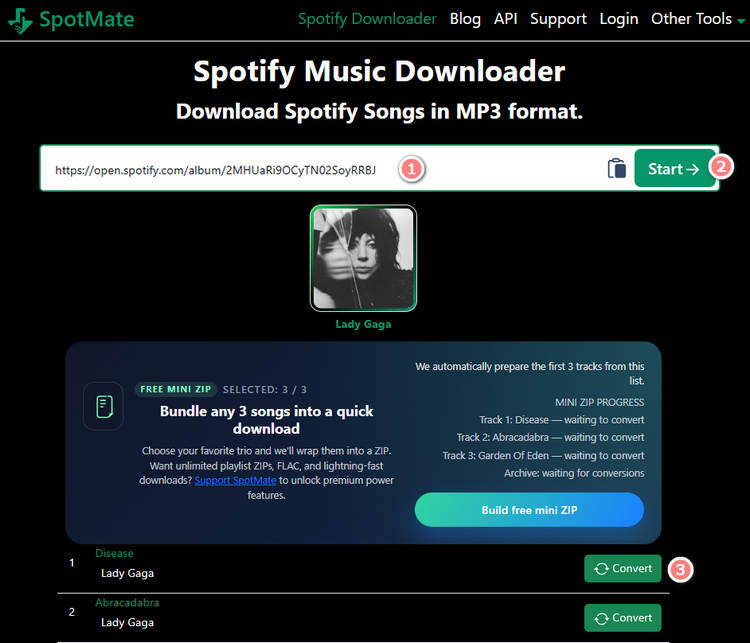 Spotmate download process