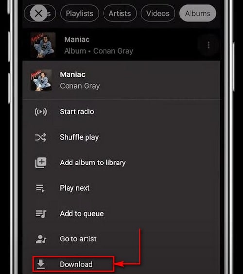 download youtube music to iphone