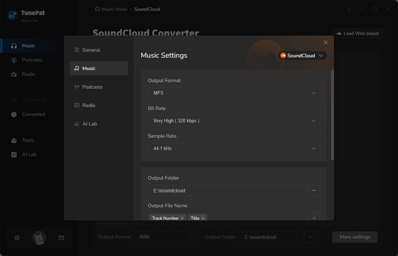 convert soundcloud to mp3