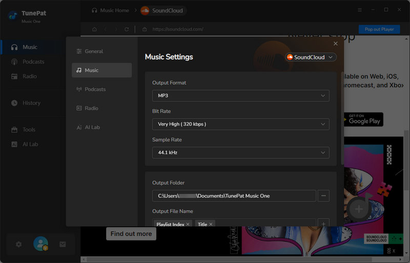 convert soundcloud to mp3