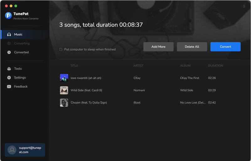 download pandora playlists in batch