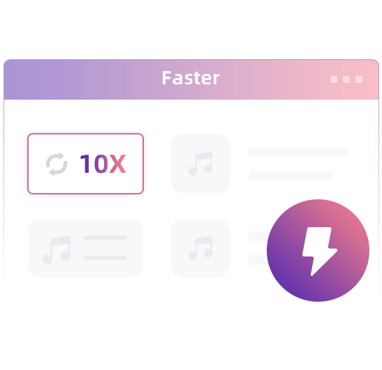 convert pandora at fast speed