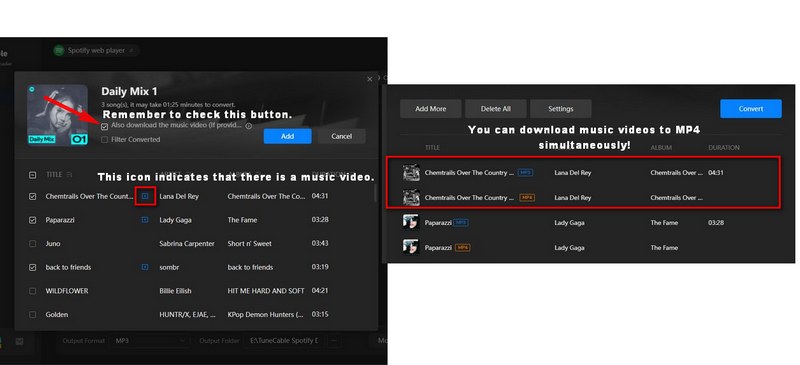 download spotify video to mp4
