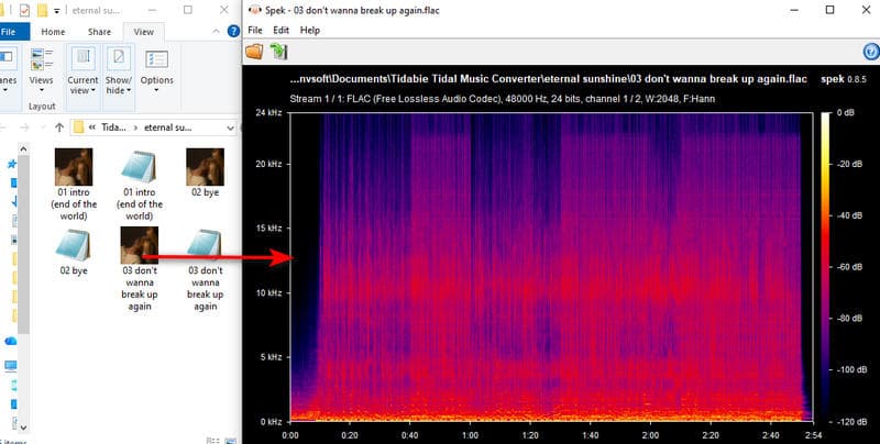 Tidabie actual audio quality test