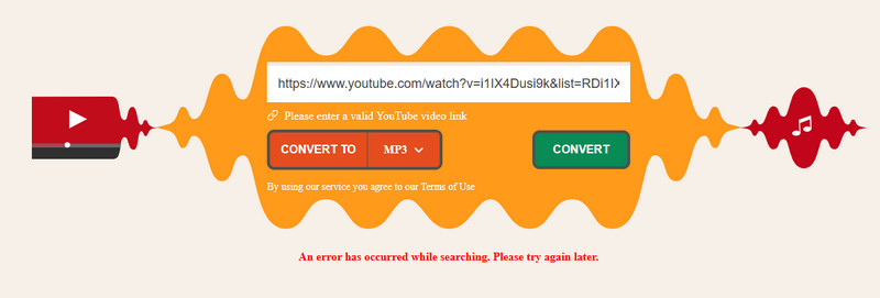 FLVTO youtube converter test result