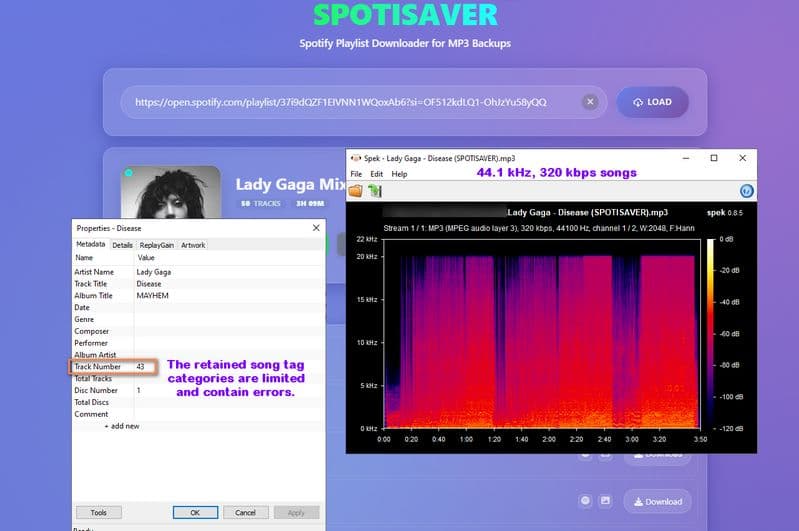 SPOTISAVER test result