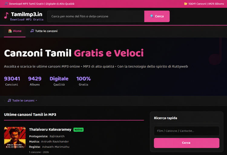 Tamilmp3.in download tamil