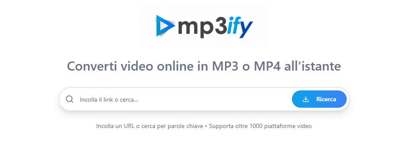 convertitore mp3ify da YouTube a MP3