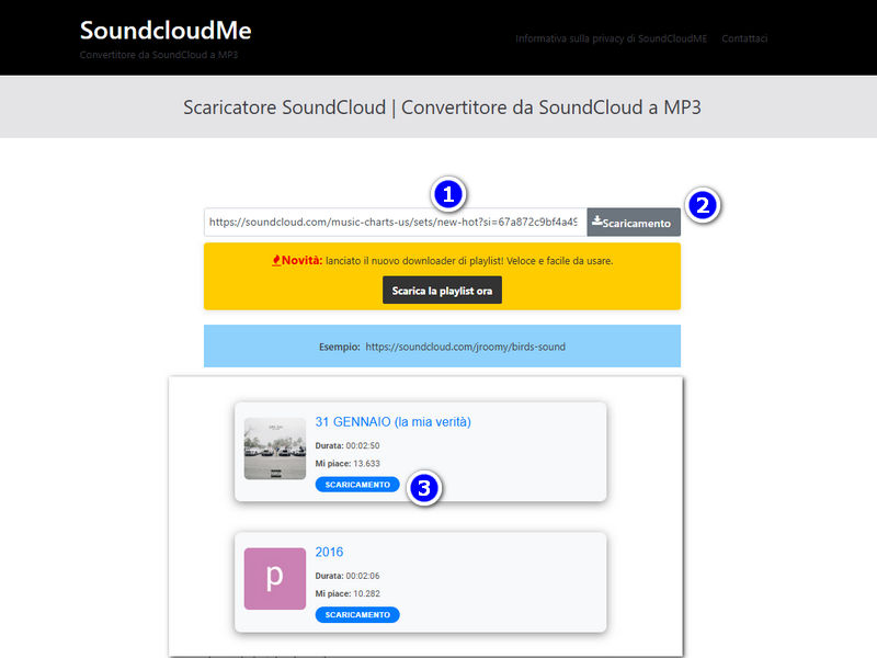Scarica musica