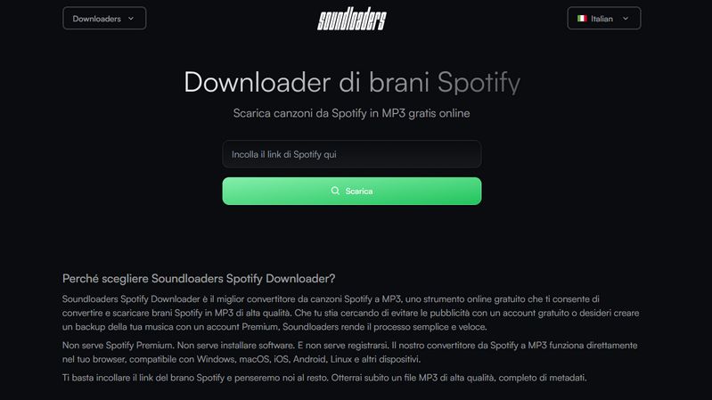 soundloaders Spotify music downloader