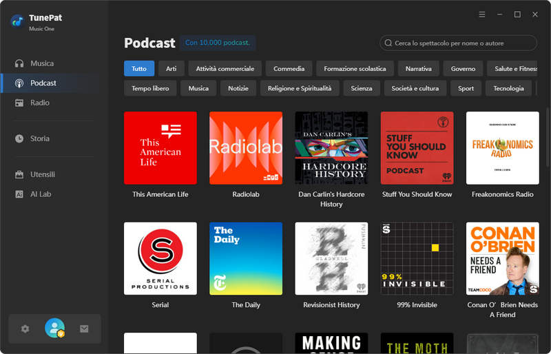 download podcast music one