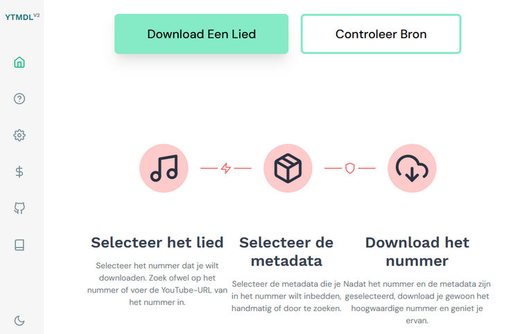 Ytmdl muziek downloader