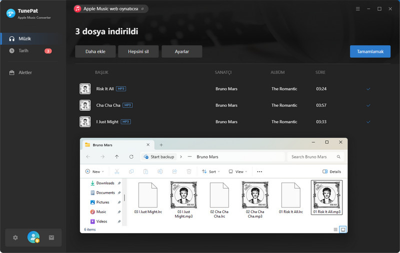 dönüştürülmüş şarkılar
