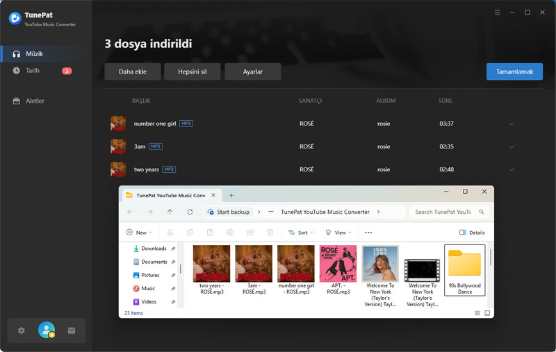youtube music mp3 indir
